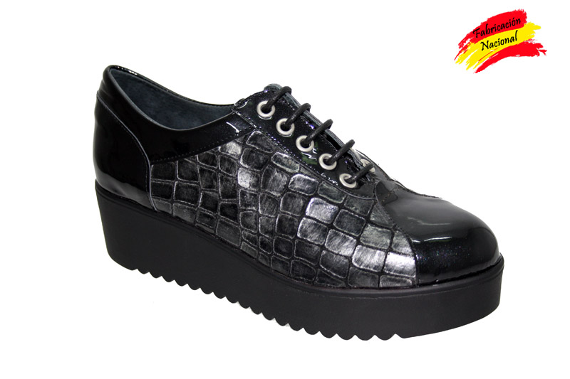 Tendencias de Otoño-Invierno 2016/17: Los zapatos que vienen y están por venir Calzados Jogar 14 4005 ch negro coco gris